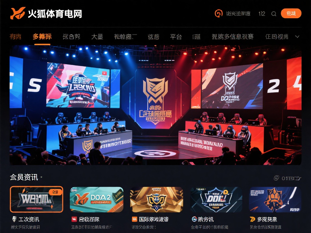 畅享精彩电竞赛事资讯：火狐体育电竞官网专业平台