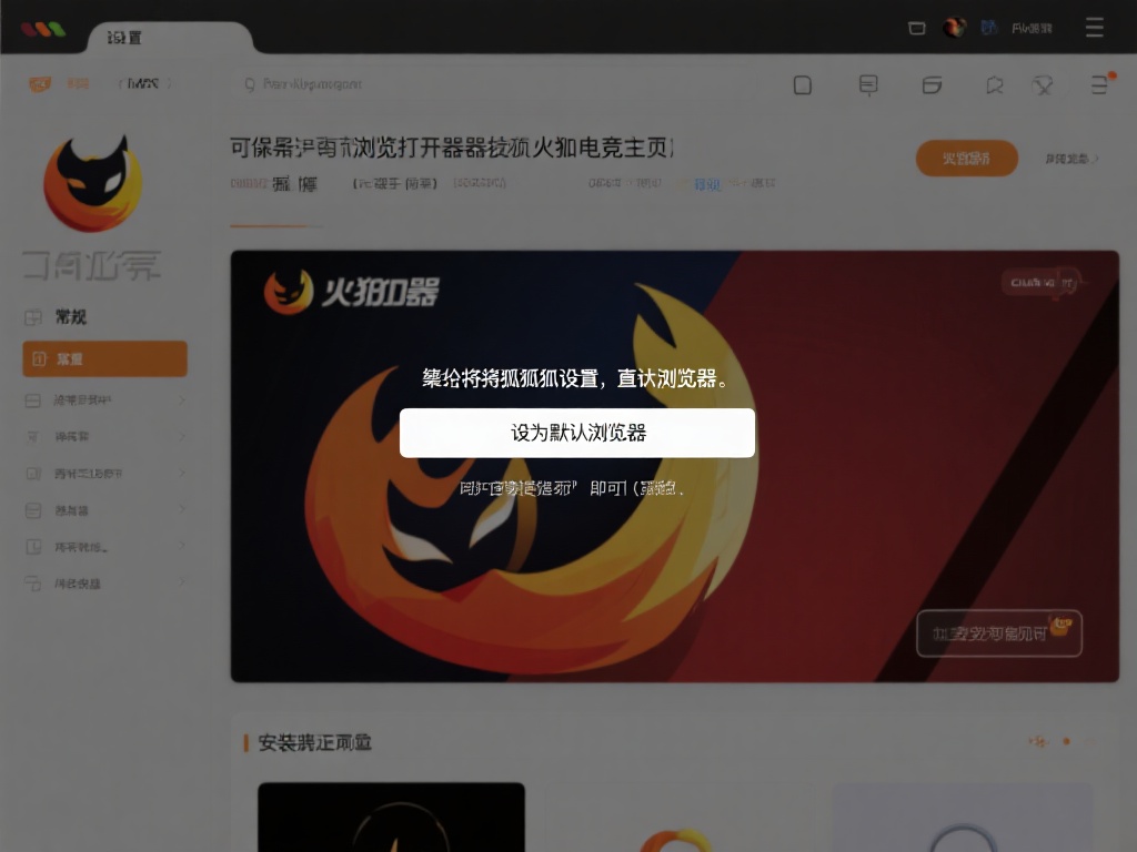 为了确保每次打开浏览器直接进入火狐电竞主页，建议将